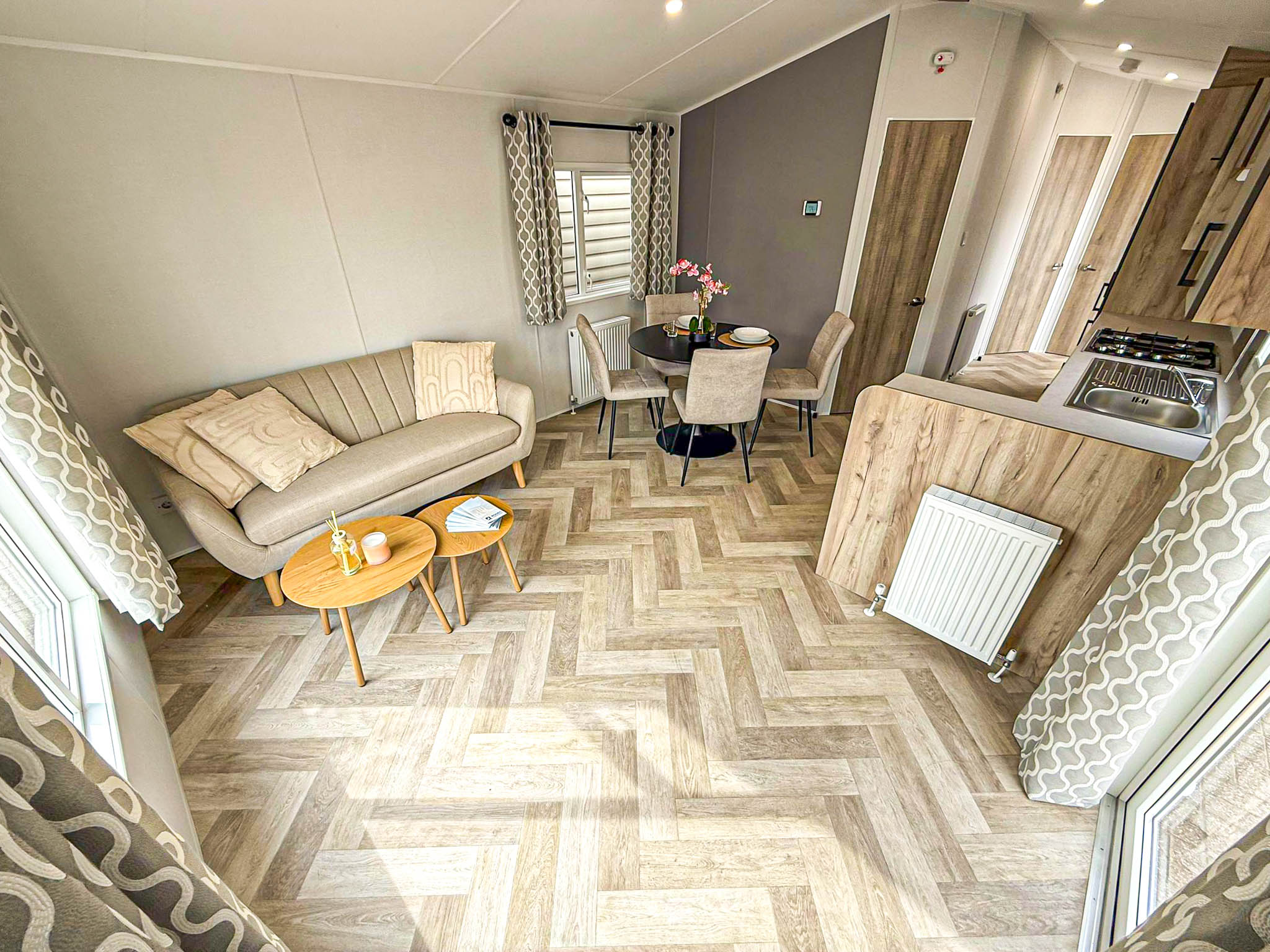 Neuf - Willerby - Mobil-home Lumic - 1000/2 - 2 chambres - 1000x380cm