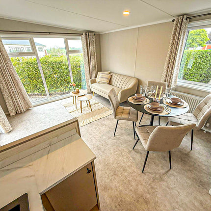 Nieuwe - Sunseeker - Stacaravan Ruby Special - 1100/2 - 2 slaapkamers - 1100x370cm