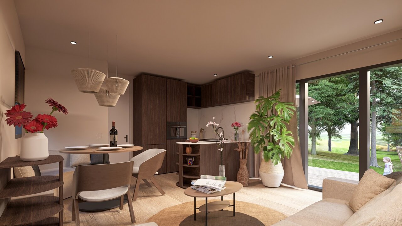 Roptai Lodge – 2 slaapkamers – Papillon Resort Rochefort