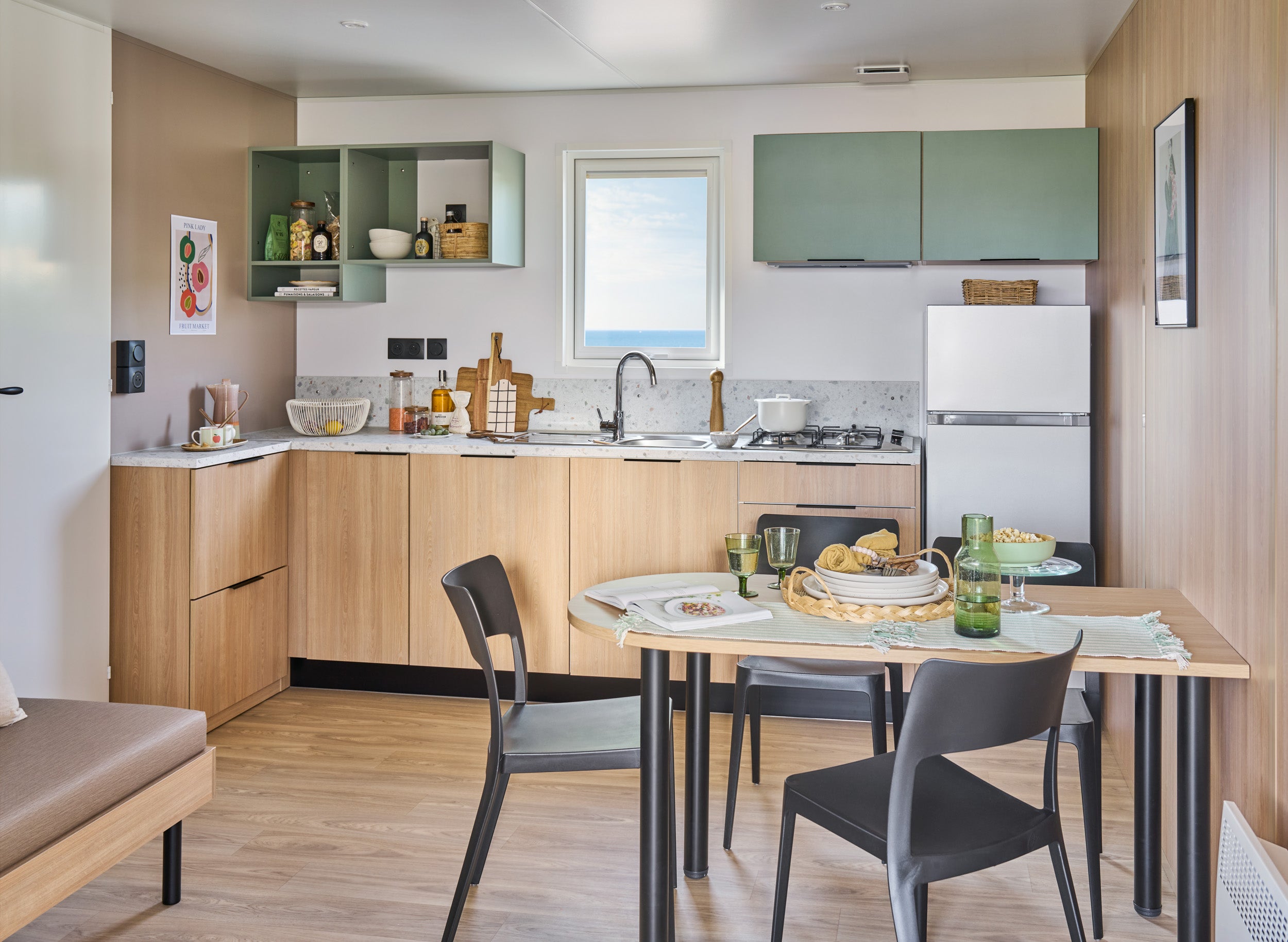 Nieuwe Stacaravan Iroise - 2 slaapkamers - 880x420cm