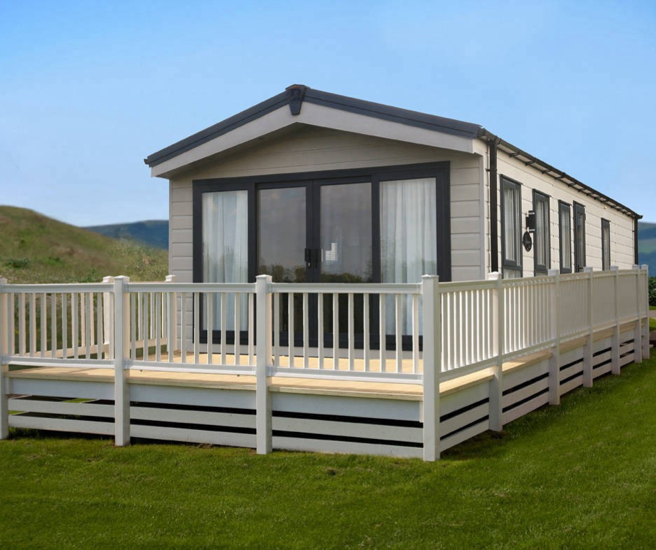 Nieuwe Rodeo Stacaravan Sheffield Deluxe - 1250/3 - 3 slaapkamers - 1250x427cm