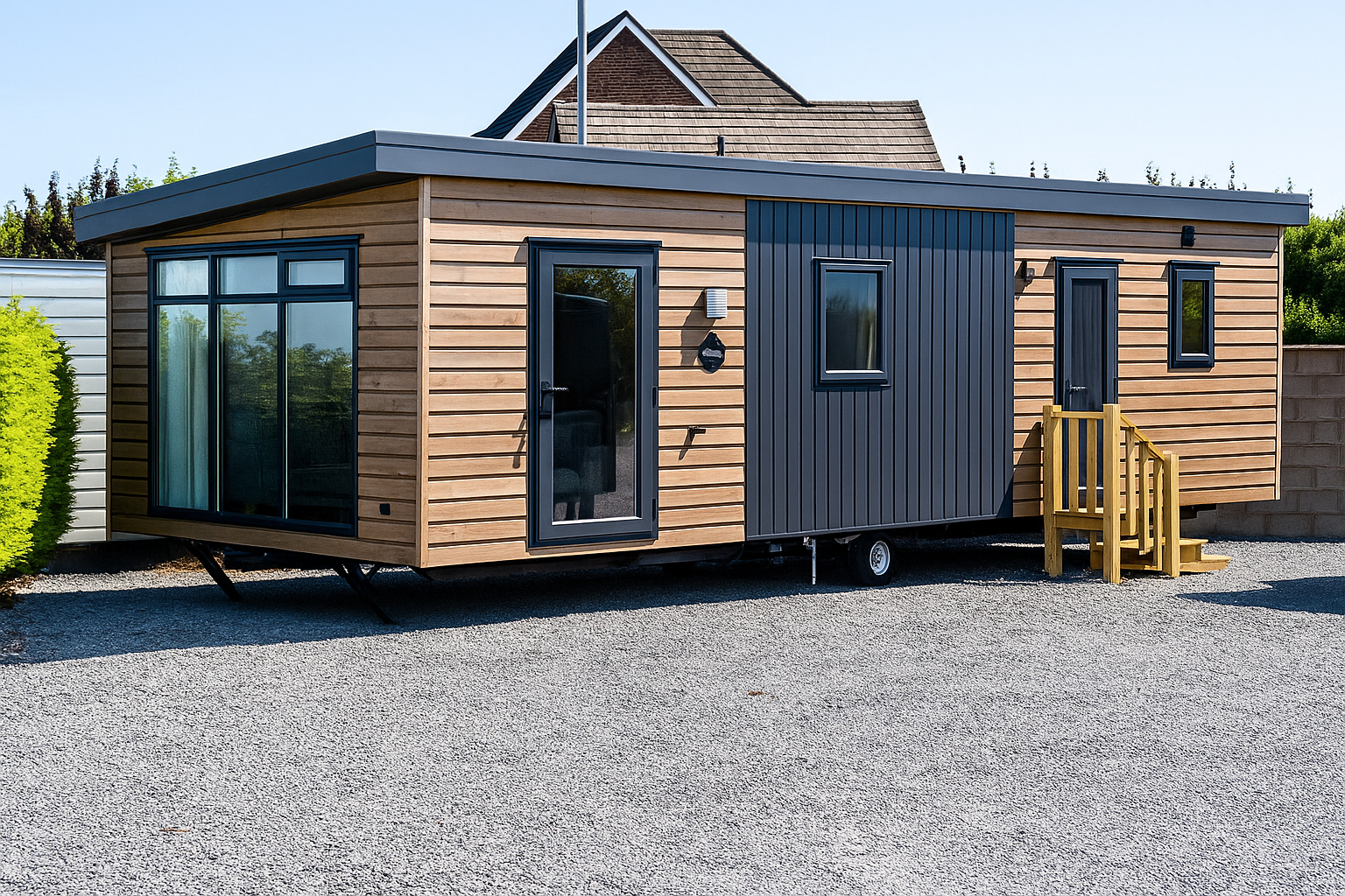 Sunseeker - Stacaravan Ruby Special - 1100/2 - 2 slaapkamers - 1100x370cm