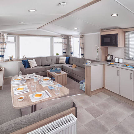 Nieuwe - Swift - Stacaravan Atlantique - 1100/2 - 2 slaapkamers - 1100x370cm