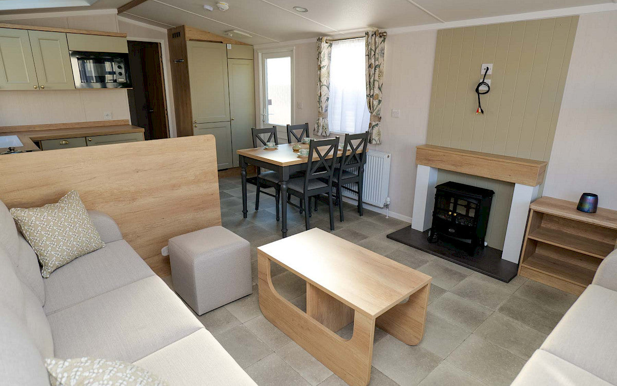 Nieuwe - Swift - Stacaravan Provence Country - 1100/2 - 2 slaapkamers - 1100x370cm