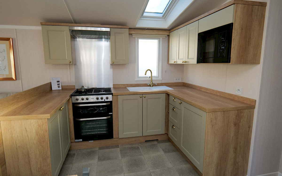 Nieuwe - Swift - Stacaravan Provence Country - 1100/2 - 2 slaapkamers - 1100x370cm