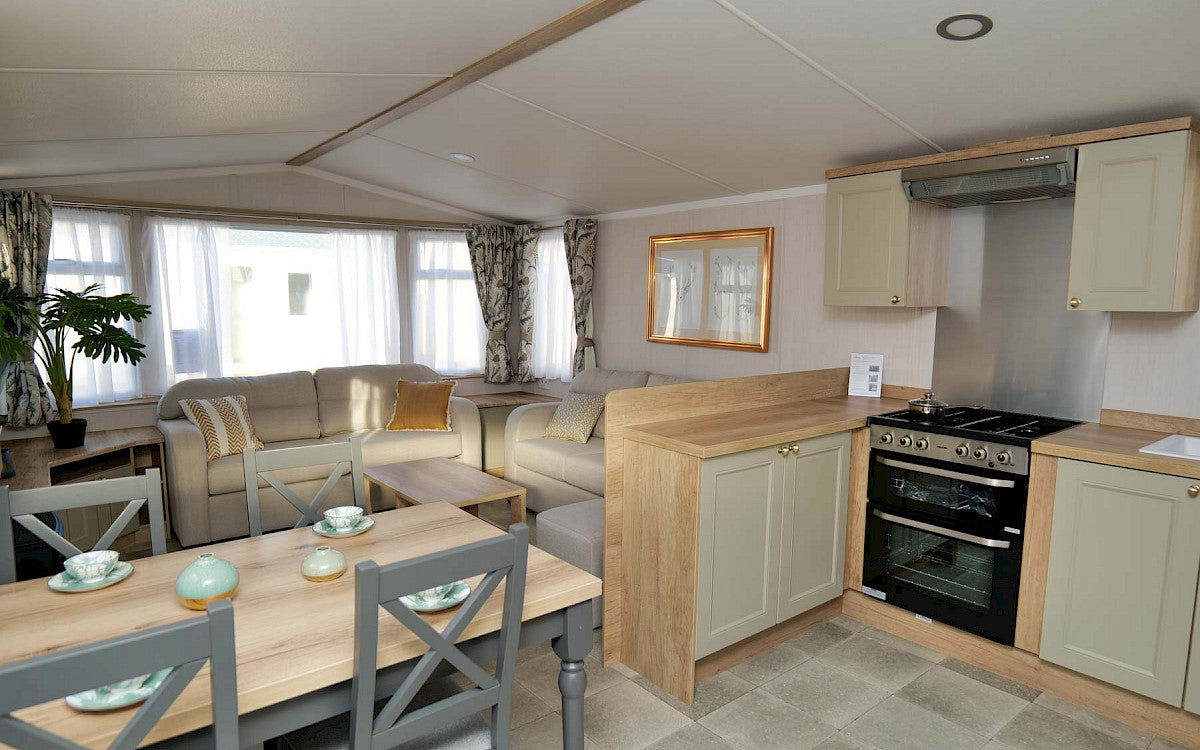 Nieuwe - Swift - Stacaravan Provence Country - 1100/2 - 2 slaapkamers - 1100x370cm