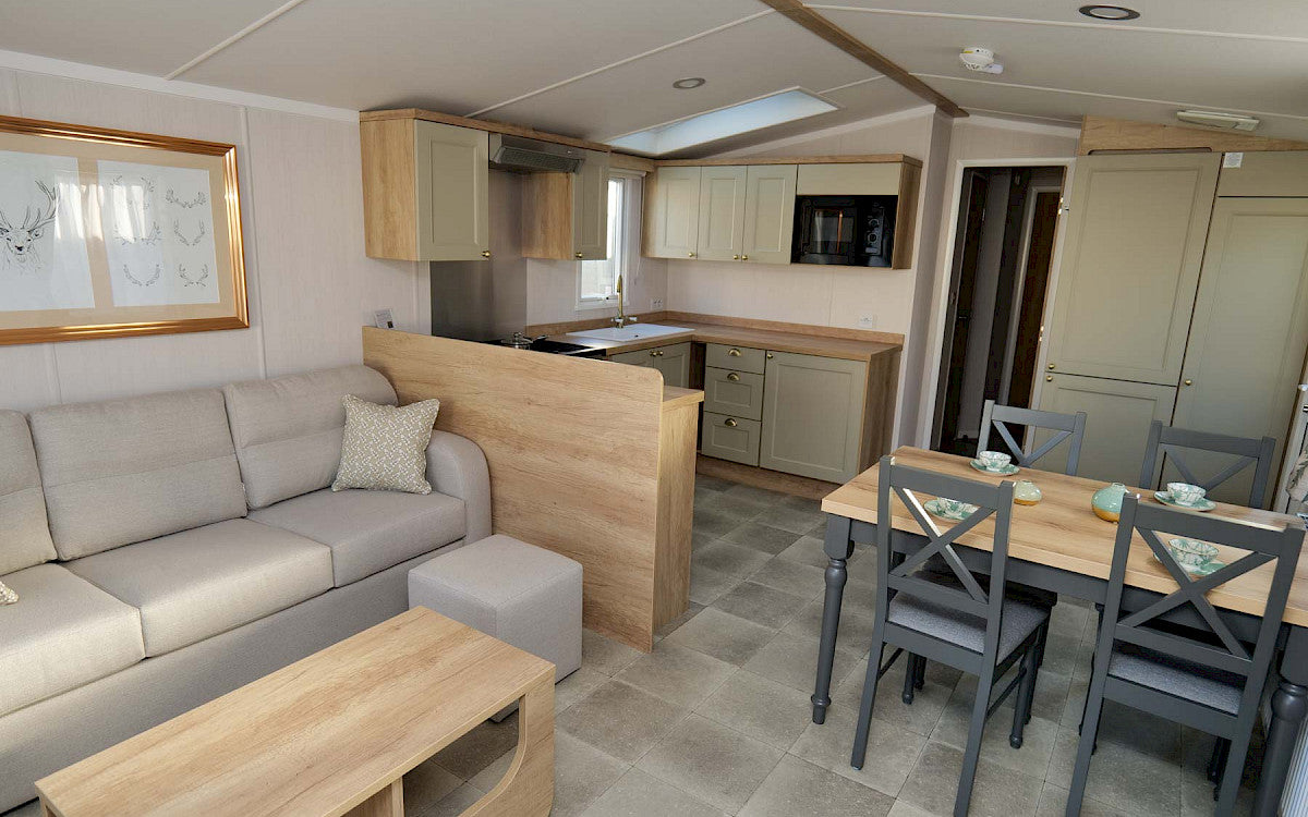 Nieuwe - Swift - Stacaravan Provence Country - 1100/2 - 2 slaapkamers - 1100x370cm