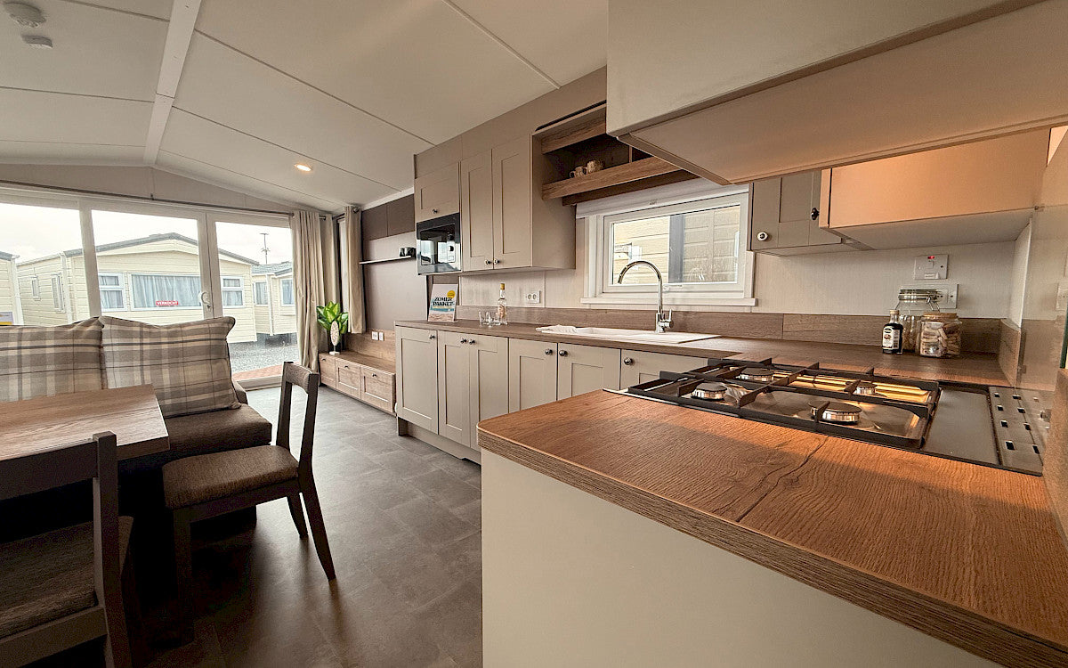 Nieuwe - Swift - Stacaravan Morlaix - 1090/2 - 2 slaapkamers - 1090x380cm