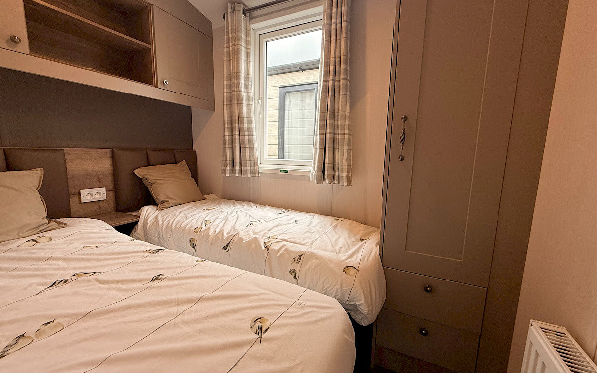 Nieuwe - Swift - Stacaravan Morlaix - 1090/2 - 2 slaapkamers - 1090x380cm