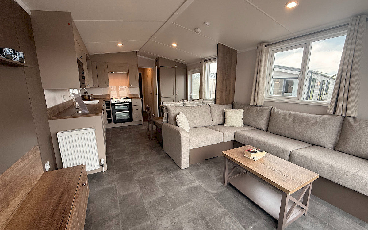 Nieuwe - Swift - Stacaravan Morlaix - 1090/2 - 2 slaapkamers - 1090x380cm