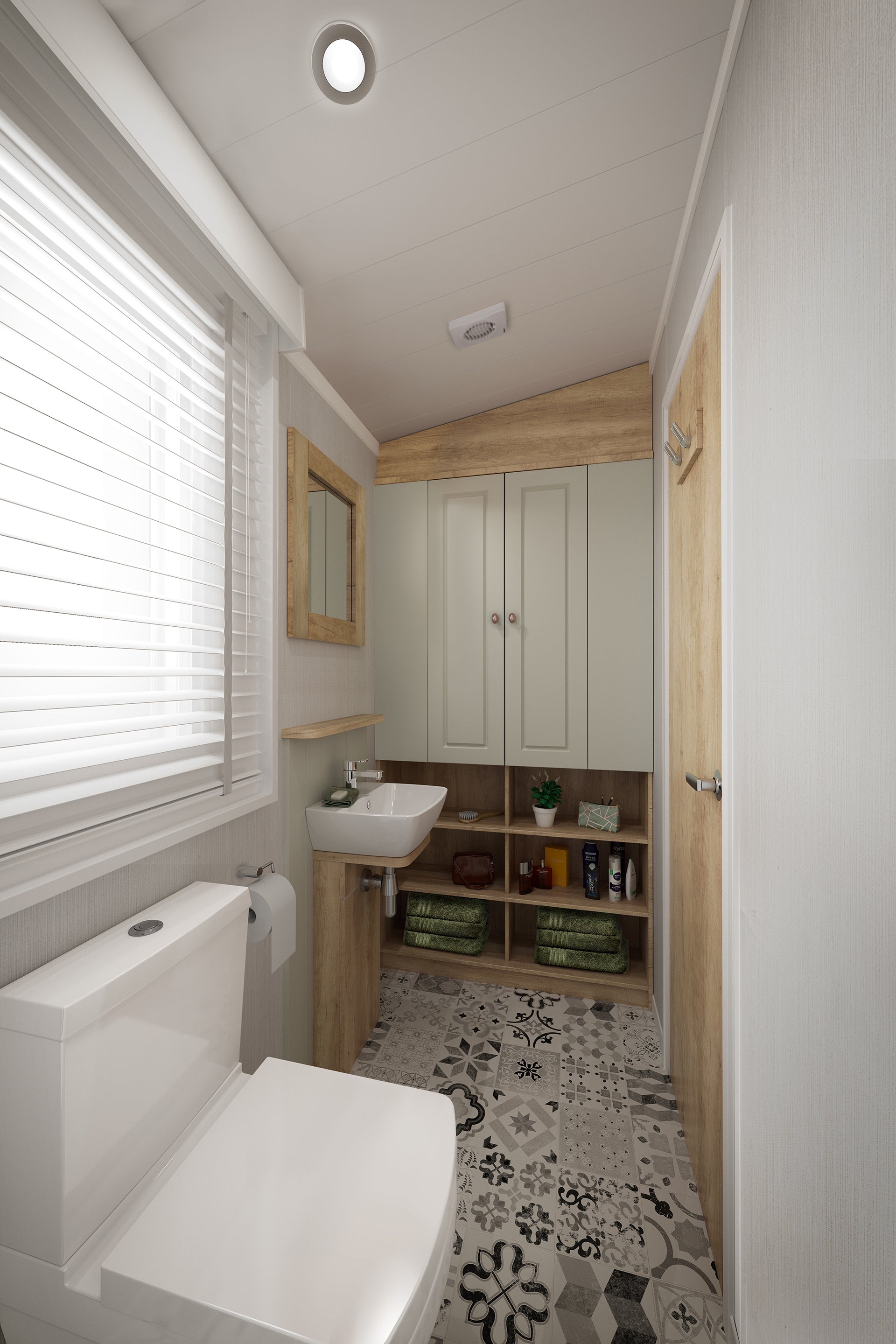 Nieuwe - Swift - Stacaravan Vendee Lodge - 1280/2 - 2 slaapkamers - 1280x400cm