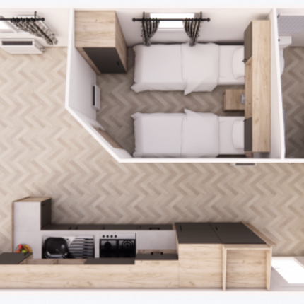 Neu - Willerby - Premium Mobilheim - 1100/2 - 2 Schlafzimmer - 1100x400cm